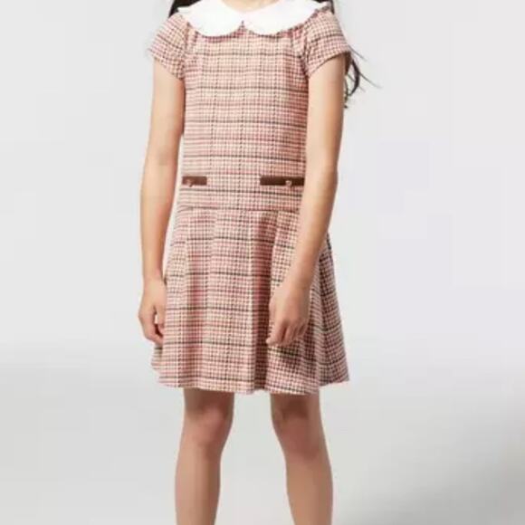 Janie and Jack Houndtooth dress 12 - Picture 1 of 6